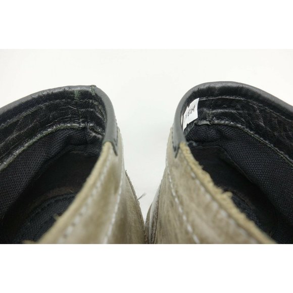 Steve Madden Hestonn Gray Leather Lace Up Chukka Ankle Boots Men\'s 10.5 main image 6